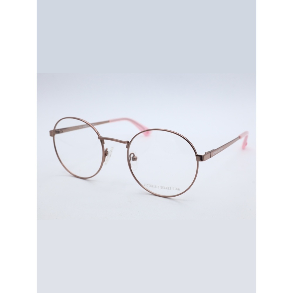 Victoria's Secret PK5011 073 Rose Round Metal Eyeglasses Frame 50-20-140
